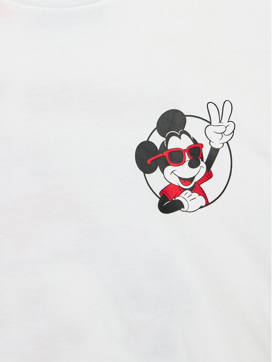 adidas adidas T-krekls Disney Mickey And Friends HF7576 Balts Regular Fit