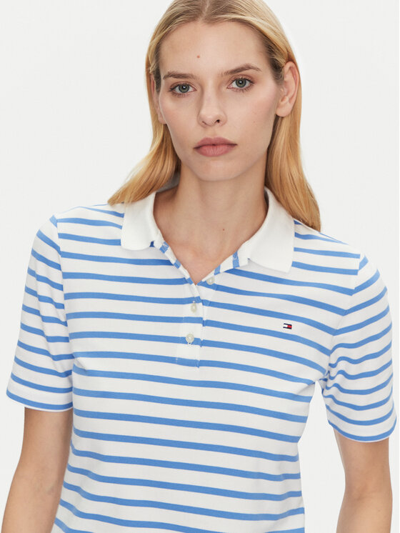 Tommy Hilfiger Tommy Hilfiger Polokošeľa 1985 WW0WW43224 Modrá Regular Fit