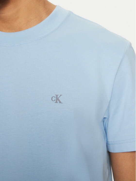 Calvin Klein Jeans Calvin Klein Jeans Marškinėliai J30J326683 Žydra Regular Fit