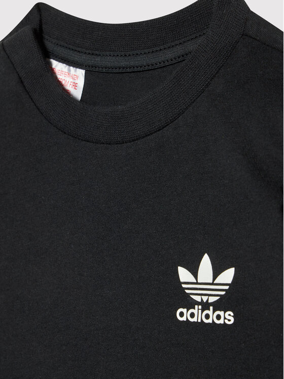 adidas adidas Футболка adicolor HC1915 Чорний Regular Fit