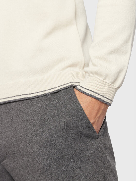 BOSS Boss Džemper Zitom 50475096 Bež Regular Fit