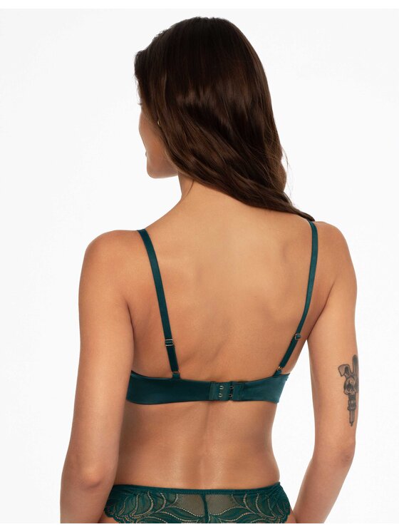 Esotiq Esotiq Biustonosz push-up 41391-67X Zielony