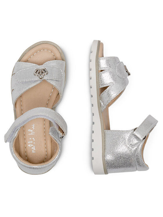 Nelli Blu Nelli Blu Sandalen CM230520-6 Silberfarben