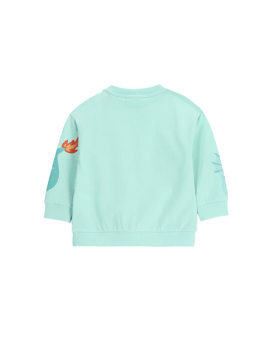 Coccodrillo Coccodrillo Pulóver WC5143101DBN Zöld Regular Fit