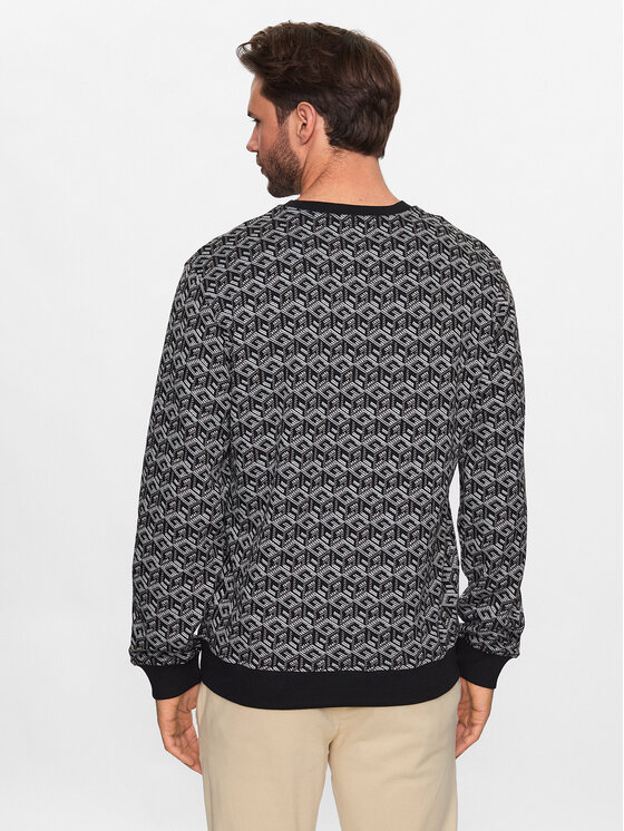 Guess Guess Πουλόβερ M3YQ07 KBTO0 Μαύρο Regular Fit