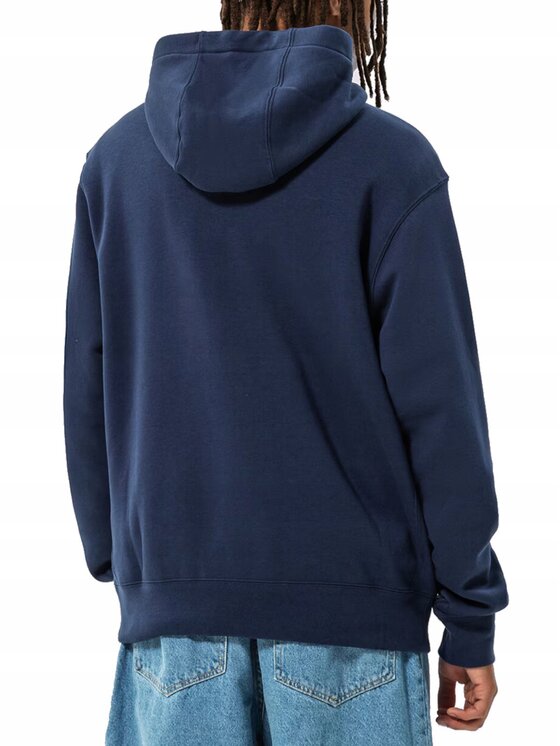 Nike Nike Bluza Sportwear Club Hoodie FZ Granatowy Regular Fit
