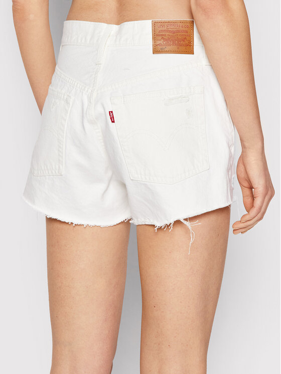 Levi's® Levi's® Pantaloncini di jeans 501® 56327-0243 Bianco Regular Fit