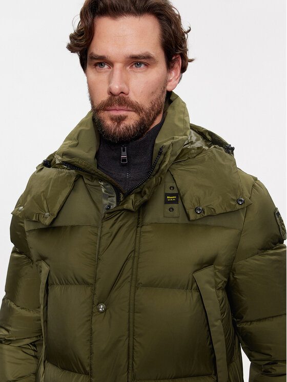 Blauer Blauer Pernata jakna 23WBLUK03009 Zelena Regular Fit
