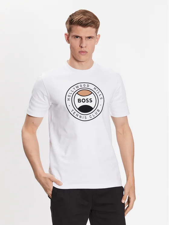 Boss T-Shirt 50486205 Weiß Regular Fit