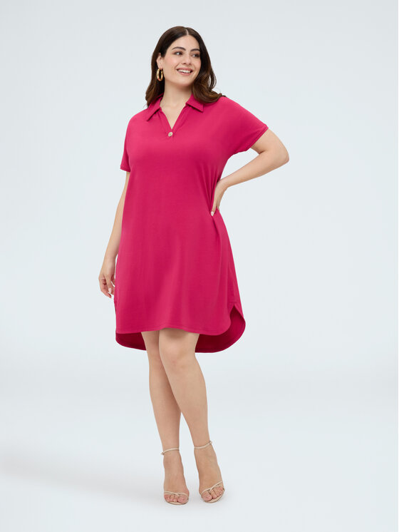 Fiorella Rubino Fiorella Rubino Vestito da giorno 7807L001249N019 Rosa A-Line Fit