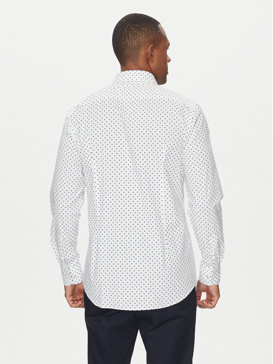 BOSS BOSS Srajca 50532828 Svetlo modra Slim Fit