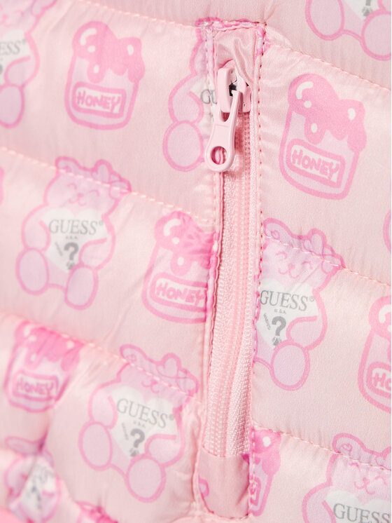 Guess Guess Átmeneti kabát H1YT03 WB310 Rózsaszín Regular Fit