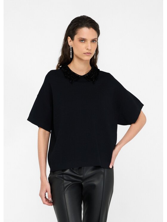 Liu Jo Liu Jo Maglione CF5038MS55N22222 Nero Regular Fit