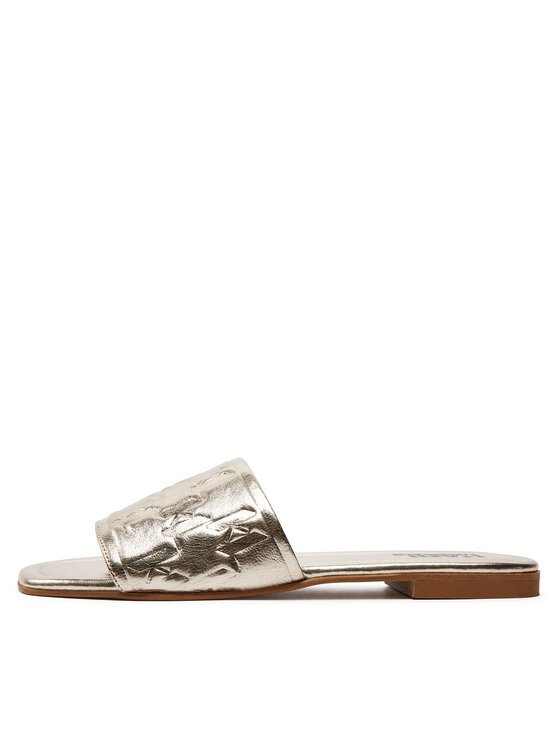 KARL LAGERFELD KARL LAGERFELD Şlapi KL85400 Auriu