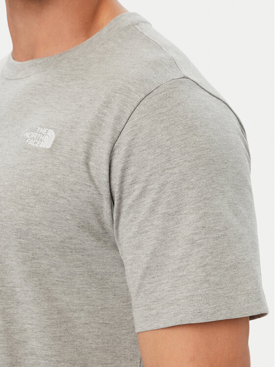 The North Face The North Face T-Shirt Evolution Simple Dome NF0A8CZ2 Szary Regular Fit
