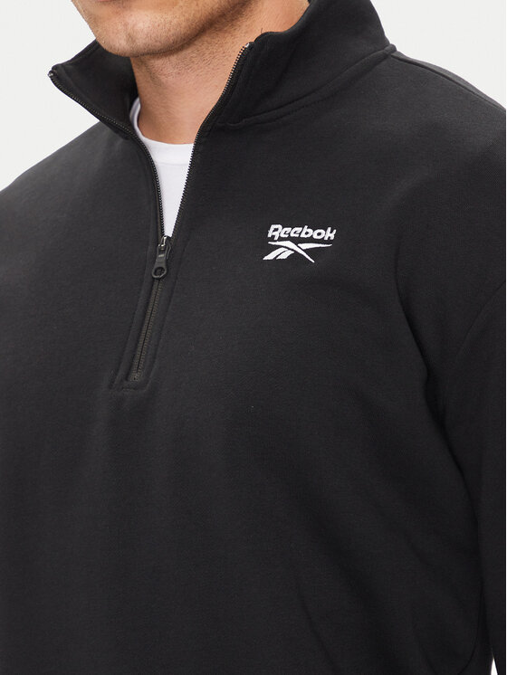 Reebok Reebok Felpa Identity Small Logo 100202886 Nero Relaxed Fit