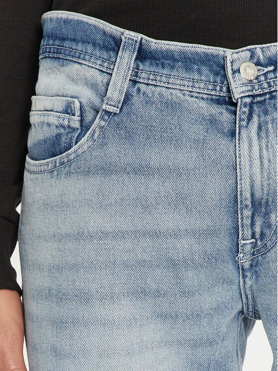 Mustang Mustang Jeans hlače Denver 1015522 Modra Straight Fit
