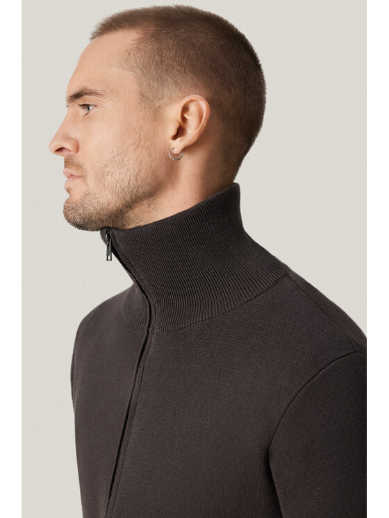 Próchnik Próchnik Kardigan PM18 SW073225000120 Brązowy Regular Fit