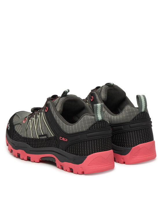 CMP CMP Trekingová obuv Kids Rigel Low Trekking Wp 3Q54554 Sivá