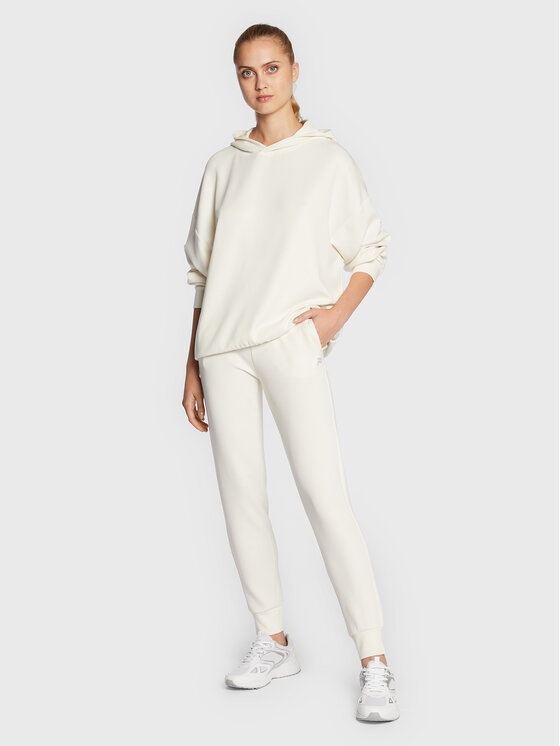 Felpa Cortona FAW0215 Bianco Oversize