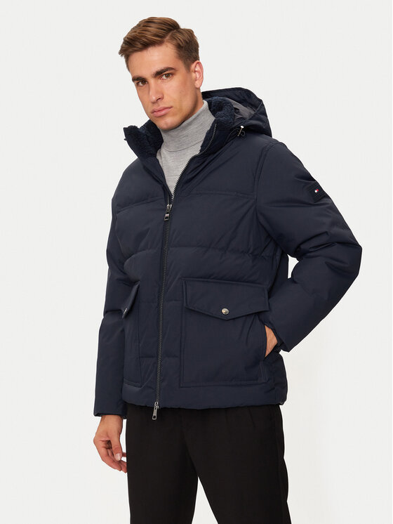 Tommy Hilfiger Tommy Hilfiger Télikabát Rockie MW0MW37125 Sötétkék Regular Fit