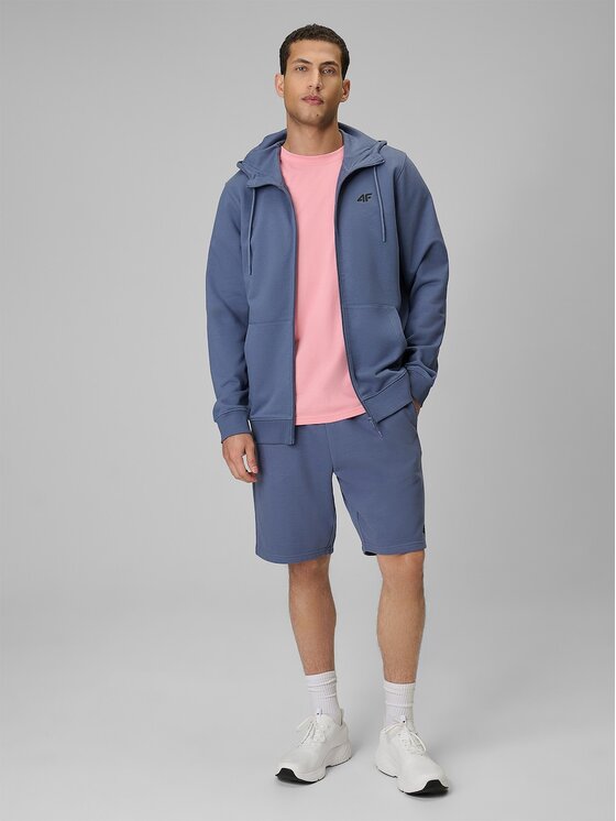 4F 4F Felpa 4FRSS26TSWSM3106-32S Blu scuro Regular Fit