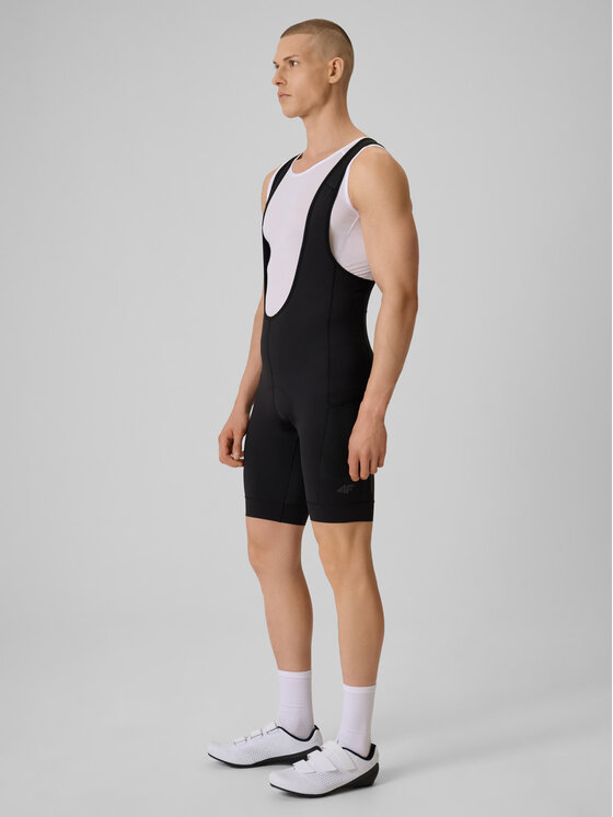 4F 4F Szorty rowerowe ALTERNATIVE PATH Czarny Slim Fit