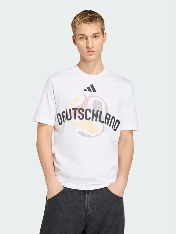 adidas adidas Koszulka techniczna FIFA World Cup 26™ Germany Biały Regular Fit