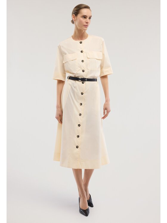 Trussardi Trussardi Abito da sera 7499A001823N011 Crema Regular Fit