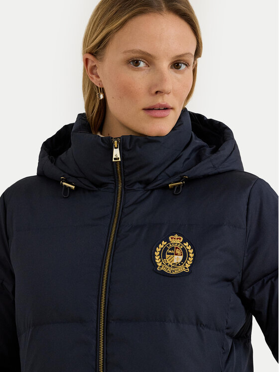 LAUREN RALPH LAUREN LAUREN RALPH LAUREN Ziemas mētelis 297P04126003 Tumši zils Straight Fit