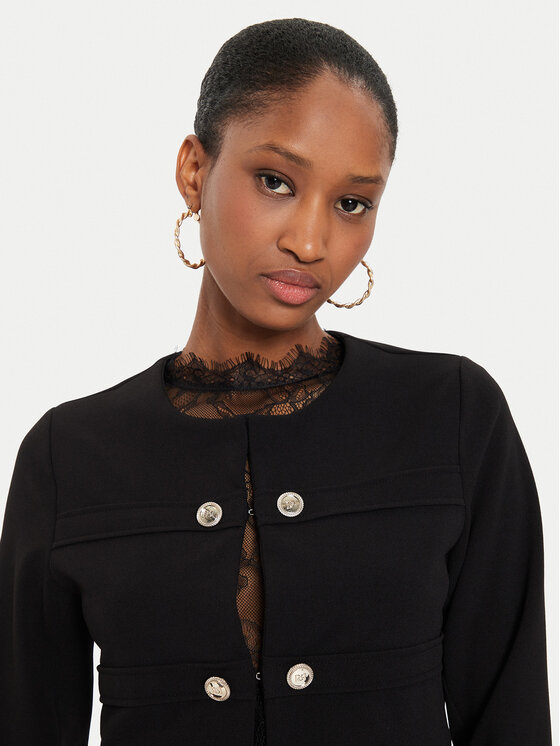 Rinascimento Rinascimento Sacou CFC0119876003 Negru Regular Fit