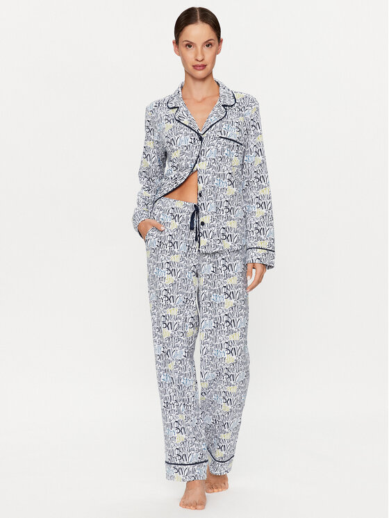DKNY Pijama YI2822668 Colorat Regular Fit