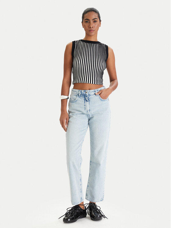 Patrizia Pepe Patrizia Pepe Farmer 8P0803/D1WZB-CB01 Kék Regular Fit