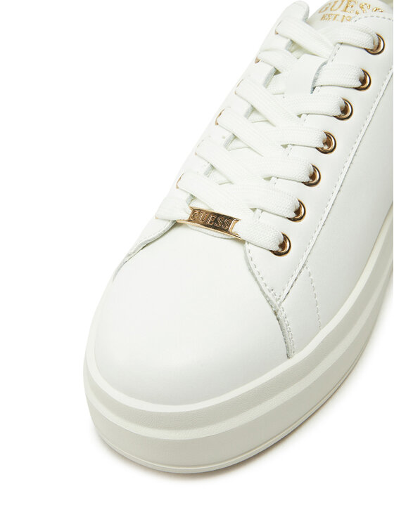 Guess Guess Sneakersy FLTELB LEM12 Biela