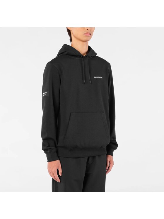 Salomon Salomon Bluza EQUIPE HOODIE M Czarny Regular Fit