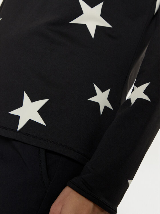 Protest Protest Μπλούζα τεχνική Noon 3610744 Μαύρο Slim Fit