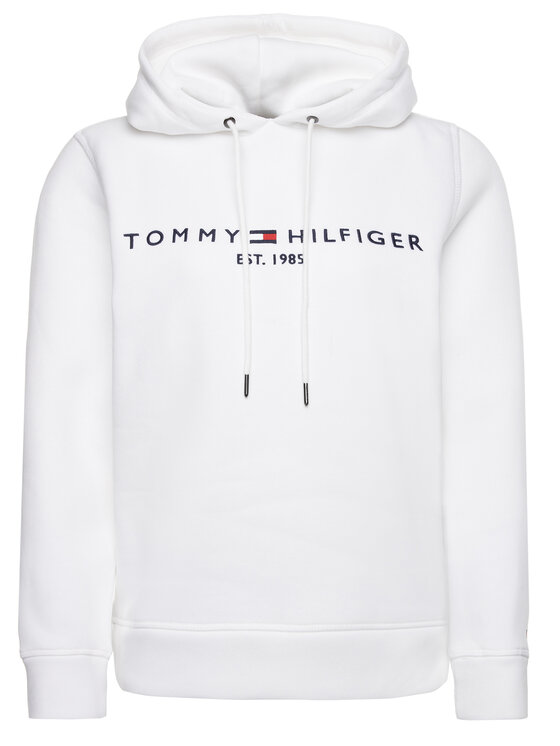 Tommy Hilfiger Tommy Hilfiger Sweatshirt Ess WW0WW26410 Weiß Regular Fit