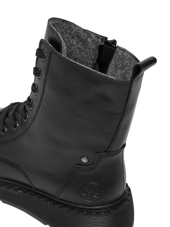 Rieker Rieker Schnürschuhe CEO-70401-00 Schwarz