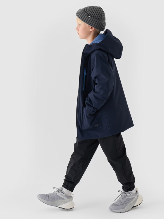 4F 4F Kurtka outdoor 4FJWAW24TJACM157 Granatowy Regular Fit