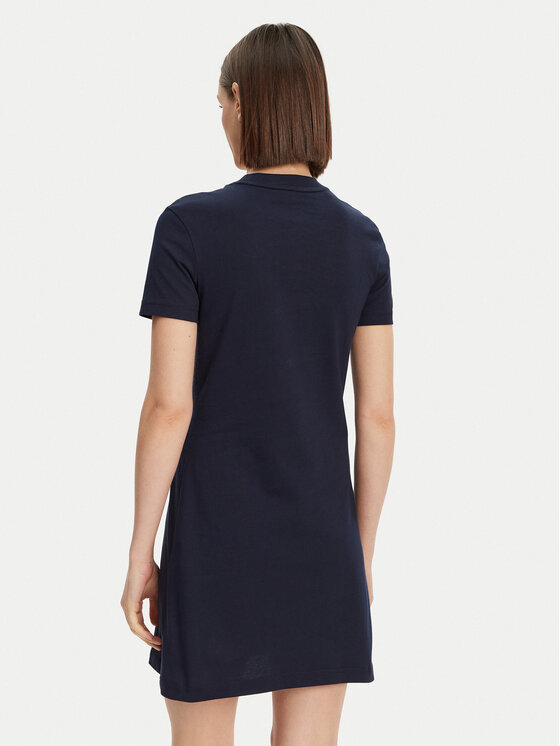 Lacoste Lacoste Ikdienas kleita EF0583 Tumši zils Regular Fit