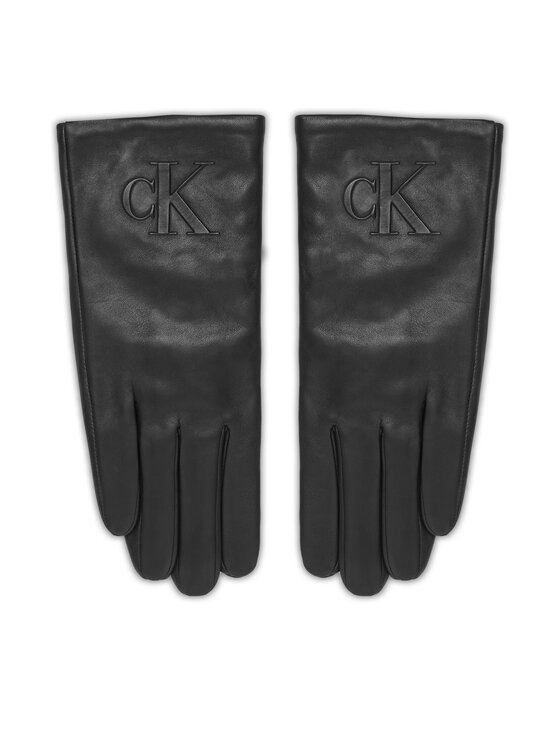 Calvin Klein Rękawiczki Damskie LV04F9013G Czarny
