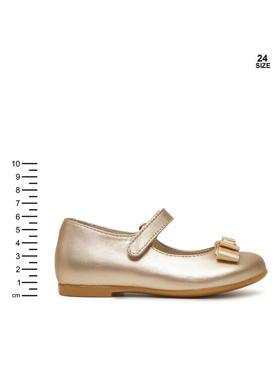 Tommy Hilfiger Tommy Hilfiger Baleriny Ballerina T1A3-33927-0220 S Złoty