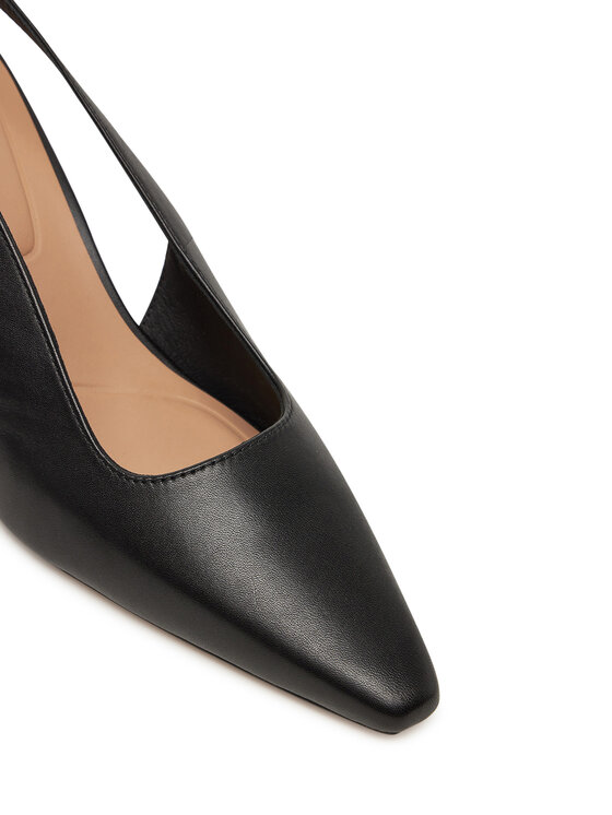 Tommy Hilfiger Tommy Hilfiger Lodičky Squared Toe FW0FW08636 Černá