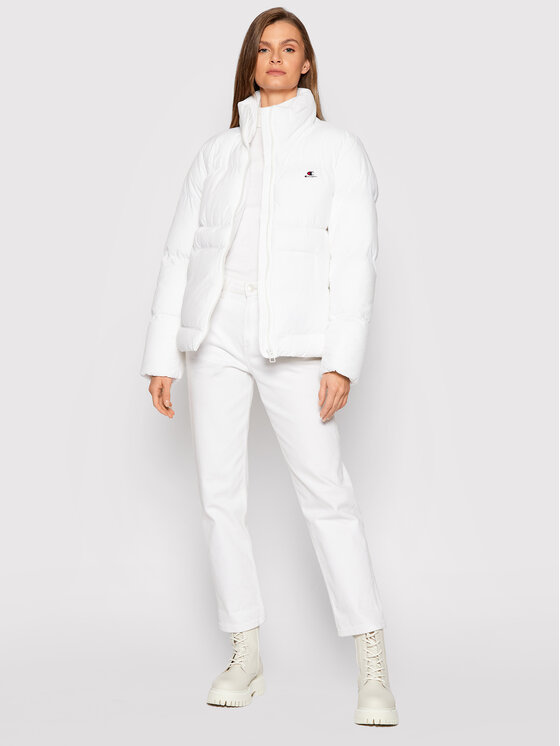 Giubbotto piumino 114578 Bianco Regular Fit
