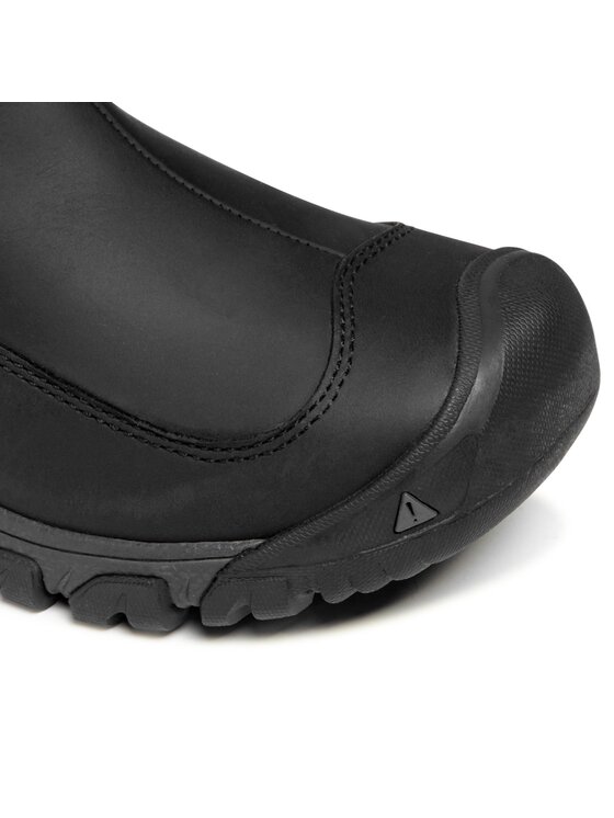 Keen Keen Kotníková obuv s elastickým prvkem Anchorage Boot III WP 1017789 Černá