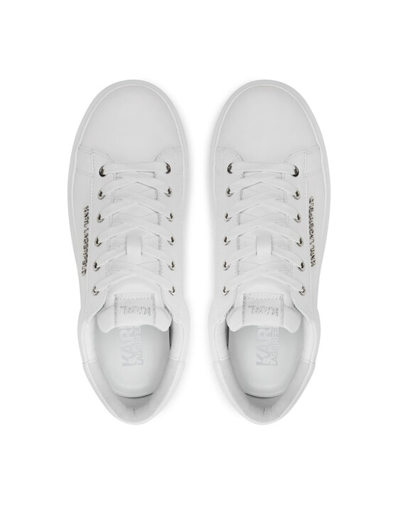 KARL LAGERFELD KARL LAGERFELD Laisvalaikio batai KL52575N Balta