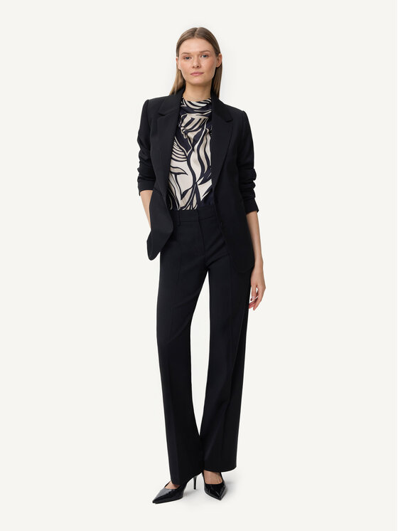 KMX KMX Marynarka 108490007 Czarny Fitted Fit