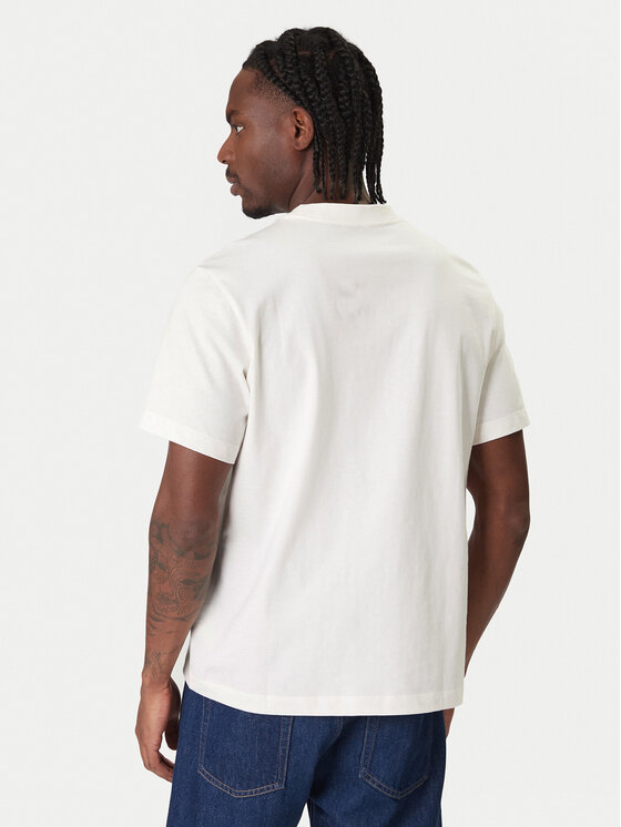 Calvin Klein Calvin Klein T-shirt Maze Graphic LV04RE832G Bijela Regular Fit