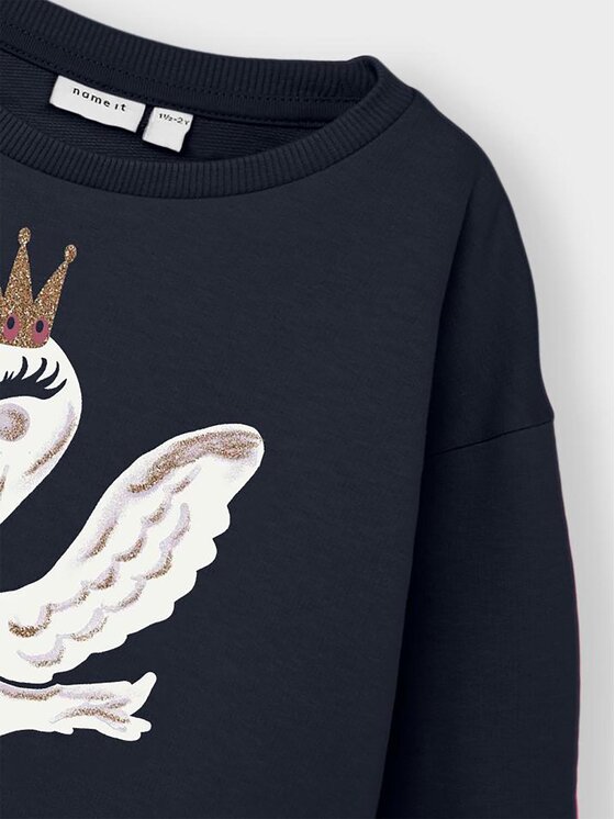 NAME IT NAME IT Sweatshirt 13218917 Dunkelblau Box Fit