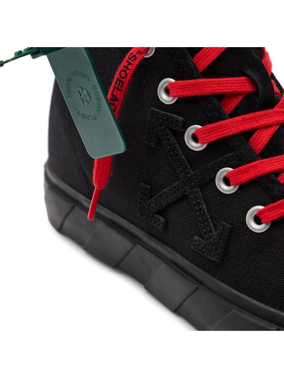 Off-White Off-White Scarpe da ginnastica Mid Top Vulcanized Canvas IA119S22LEA0011010 Nero